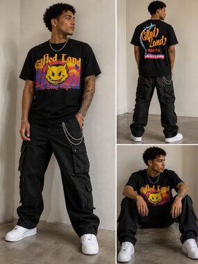 New Men's GFTD Hard Knocks Tour Tee - XL